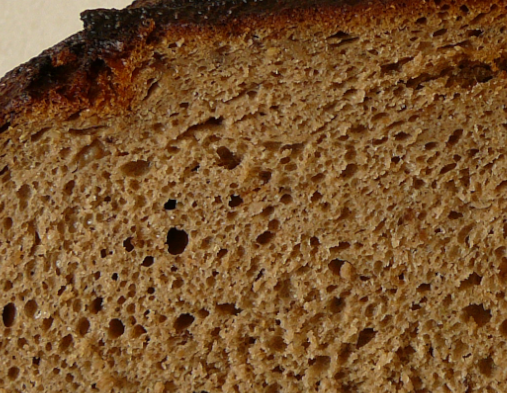 Crumb shot Easter Rye