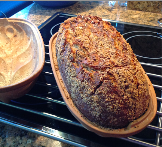 Einkorn Hazelnut Bread 