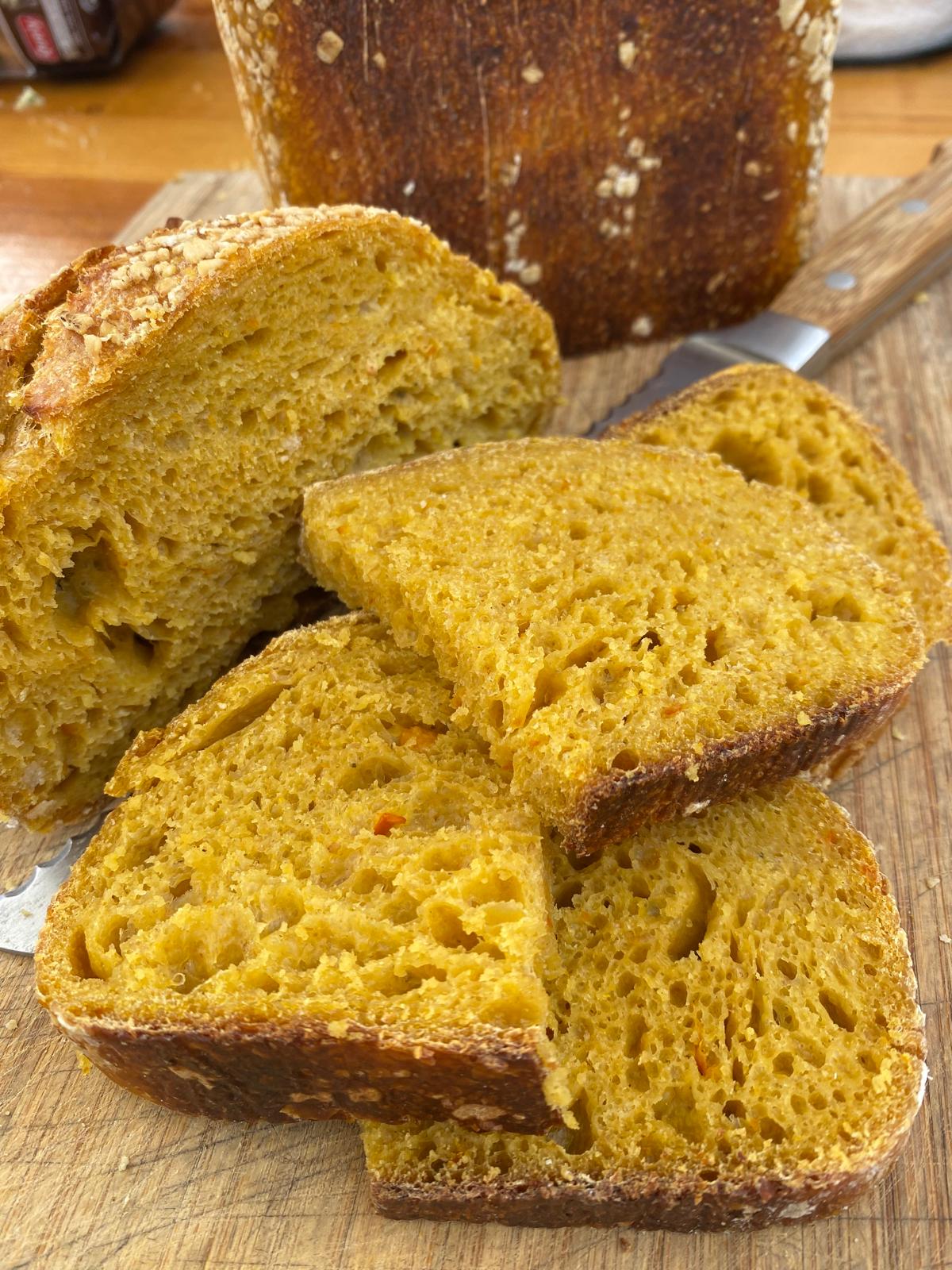 pumpkin sourdough