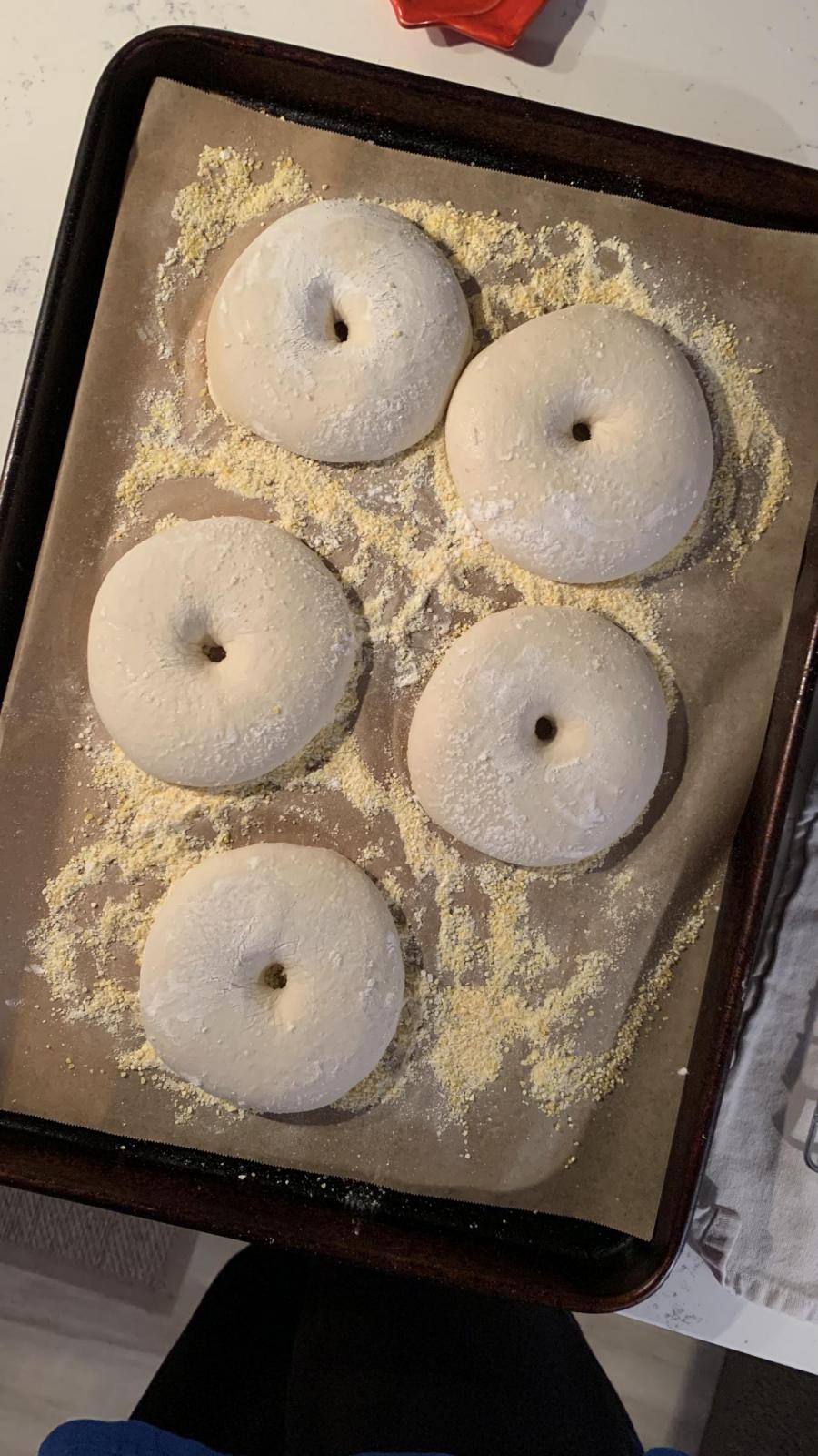 Bagels proofing