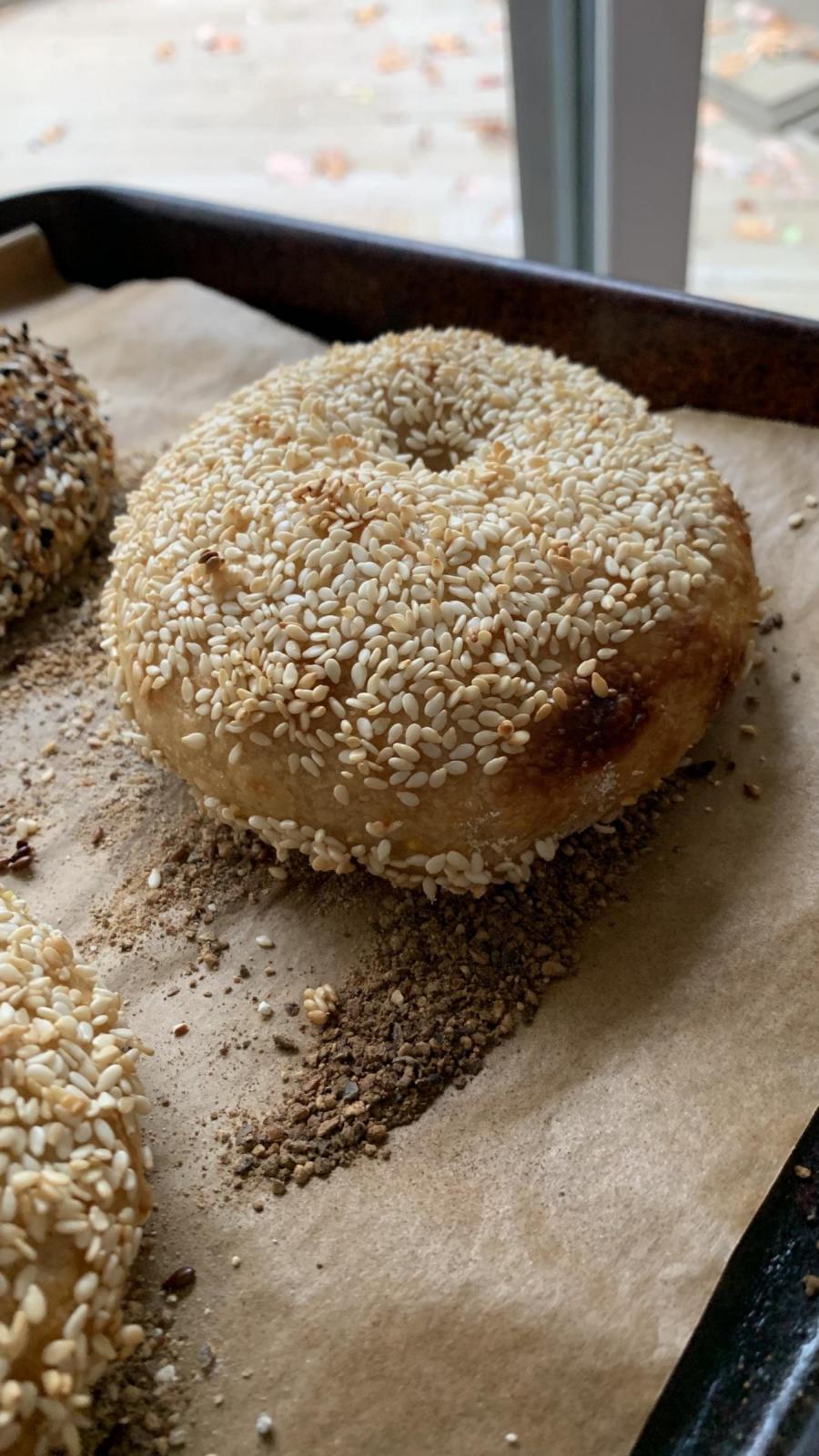 baked bagels