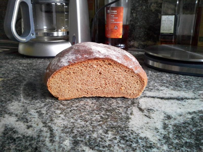 Chestnut flour speculoos bread