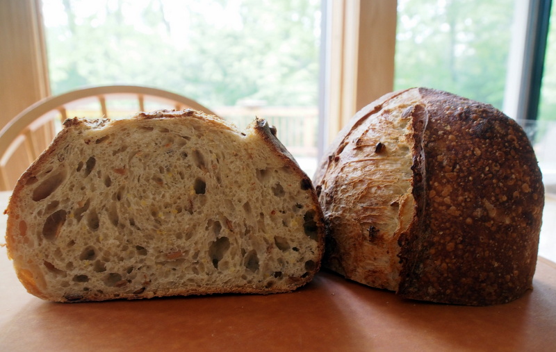 Pepita Polenta Sourdough