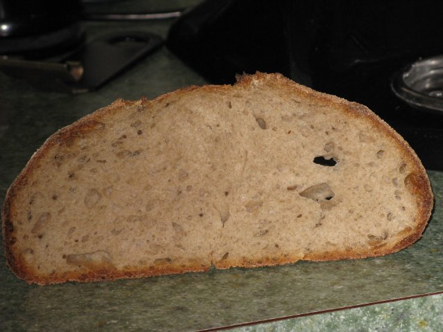 40% Caraway Rye crumb