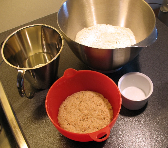 40% rye mise en place